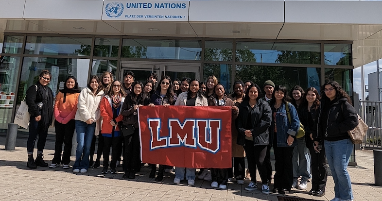 LMU students studying abroad